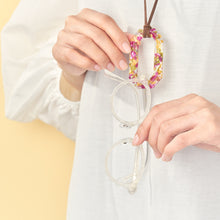 画像をギャラリービューアに読み込む, Pendant Glass Holder ペンダント グラスホルダー <スクエア>(J87 red)