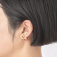 画像をギャラリービューアに読み込む, Reversible Pierced リバーシブルピアス(B71 milky white)