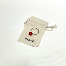 画像をギャラリービューアに読み込む, Earcuff イヤーカフ<ボール>(L38 red lame)
