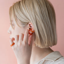 画像をギャラリービューアに読み込む, Earcuff イヤーカフ(J91 orange)