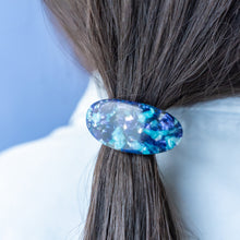 画像をギャラリービューアに読み込む, Hair Tie ヘアゴム(C08 flower blue)