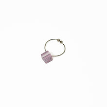 画像をギャラリービューアに読み込む, Earcuff イヤーカフ<キューブ>(003 pink stripe)