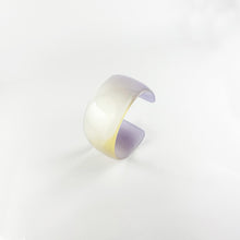 画像をギャラリービューアに読み込む, Bangle バングル<Wide>(108 clear yellow purple)