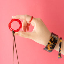 画像をギャラリービューアに読み込む, Pendant Loupe ペンダントルーペ<KOC>(J87 red)