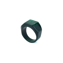 画像をギャラリービューアに読み込む, Dirocca Ring<スクエア>S1(T20 enigma green)