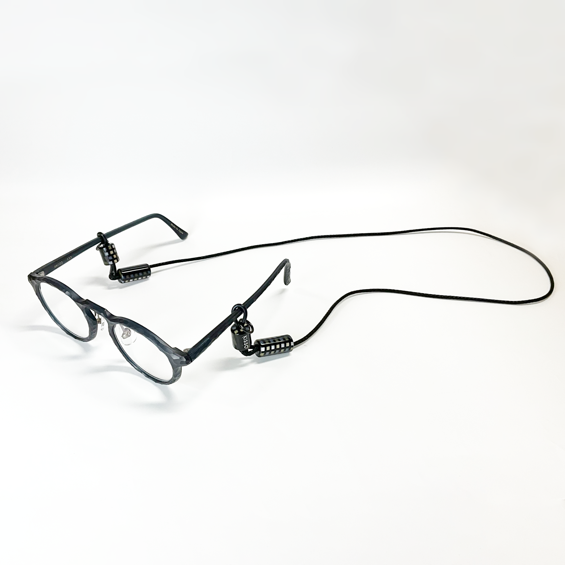 Glasses & Mask Cord グラス&マスクコード ＜Legare＞（370 black raden）