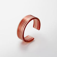 画像をギャラリービューアに読み込む, Bangle バングル<Flat>(002 red stripe)