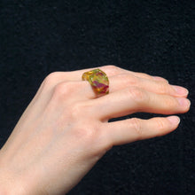画像をギャラリービューアに読み込む, Dirocca Ring<スクエア>S1 (A86 marble gold white)