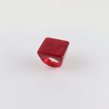 画像をギャラリービューアに読み込む, Big Ring<スクエア>(J87 red)