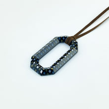 画像をギャラリービューアに読み込む, Pendant Glass Holder ペンダント グラスホルダー <スクエア>(370 black raden)