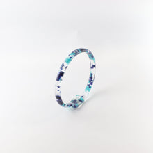 画像をギャラリービューアに読み込む, Bracelet ブレスレット(C08 flower blue)