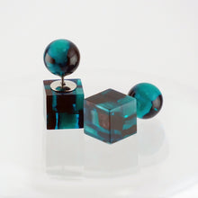 画像をギャラリービューアに読み込む, Reversible Pierced リバーシブルピアス(CK3 marine blue)