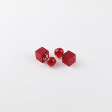 画像をギャラリービューアに読み込む, Reversible Pierced リバーシブルピアス(J87 red)