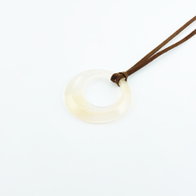 画像をギャラリービューアに読み込む, Pendant Glass Holder ペンダント グラスホルダー <サークル>(L37 white lame)