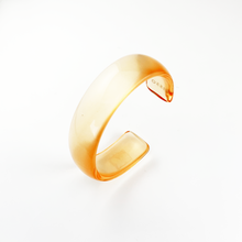 画像をギャラリービューアに読み込む, Bangle バングル＜Shell＞（106 clear orange）
