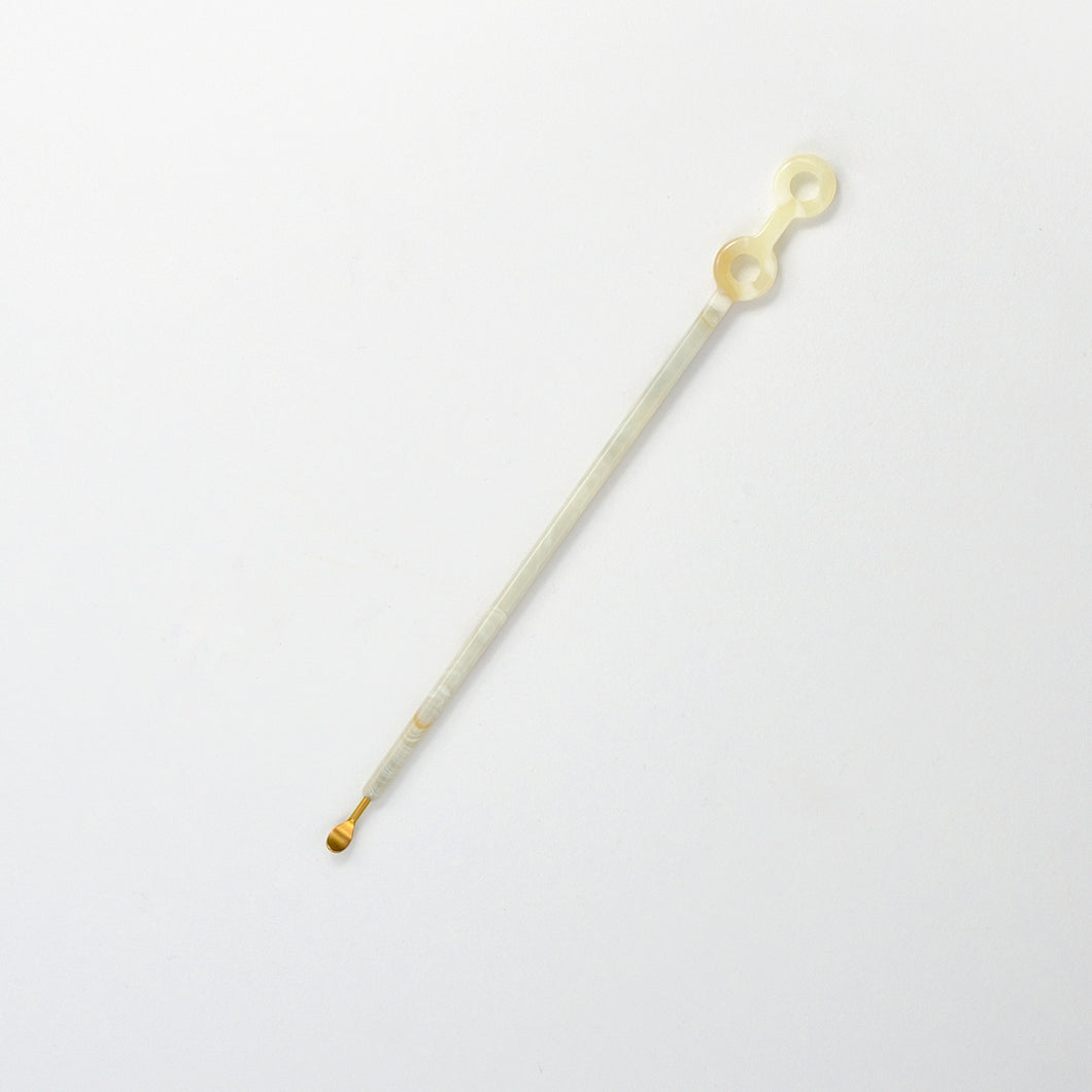 Ear pick 耳かき（CQ1 marble white）