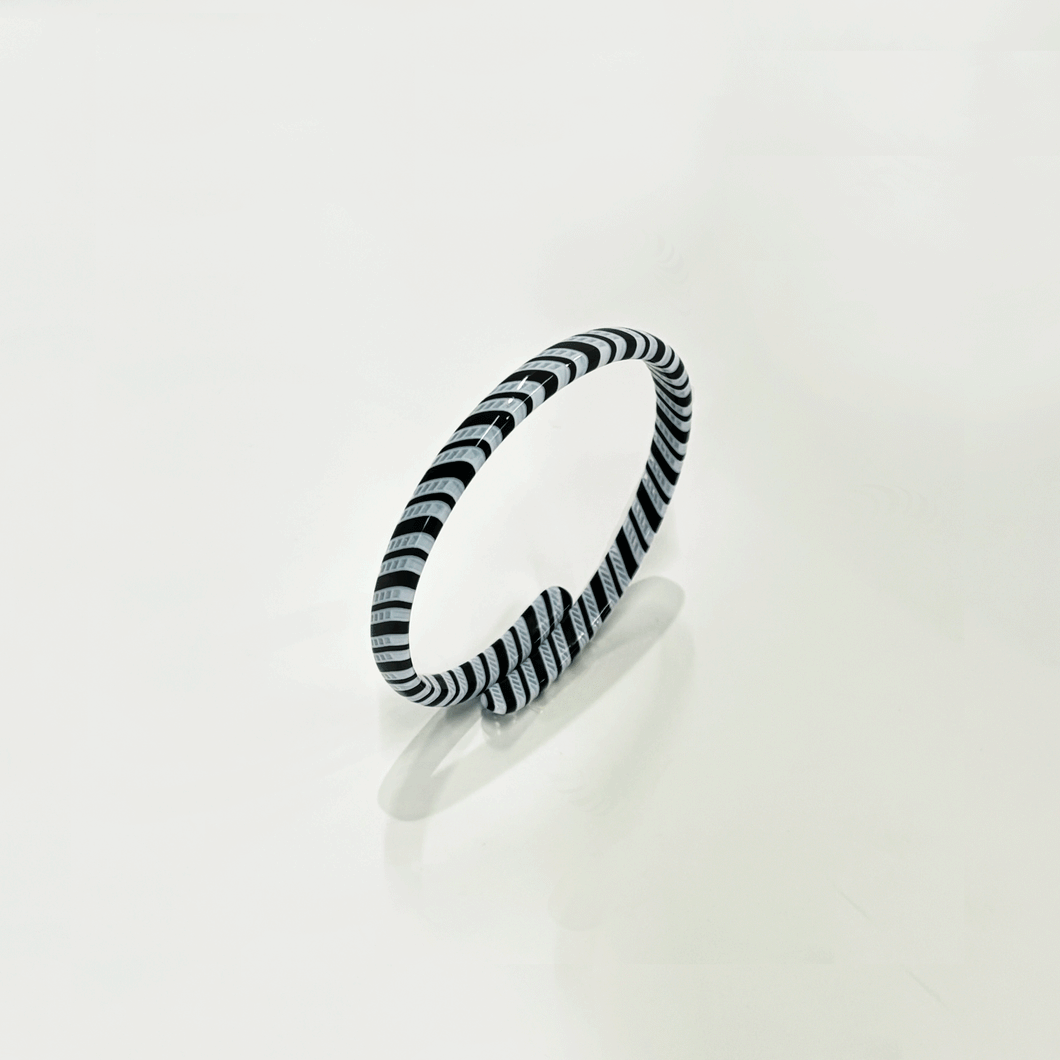 Bracelet  ブレスレット（DB1 black white stripe）