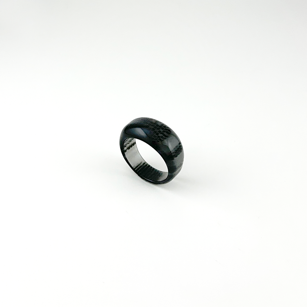 Dirocca Ring＜ラウンド＞R1（L35 black lame）
