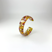 画像をギャラリービューアに読み込む, Bangle バングル＜Shell＞（C04 flower yellow）
