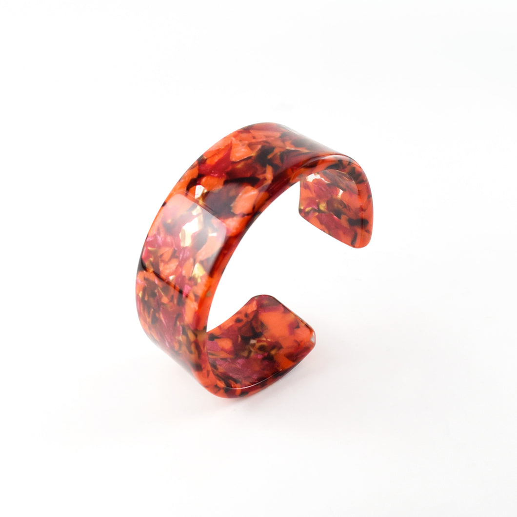 Bangle バングル＜Flat＞（C06 flower red）