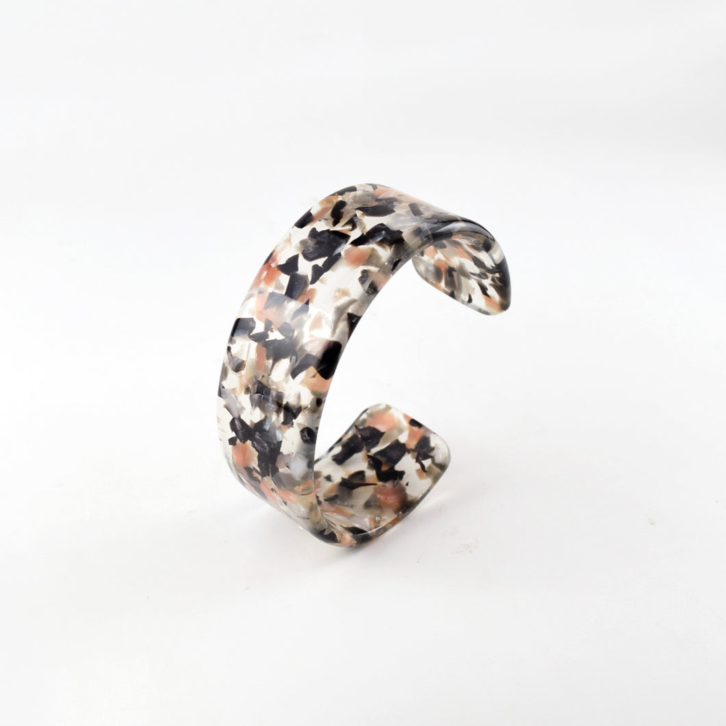 Bangle バングル＜Flat＞（C07 flower grey）