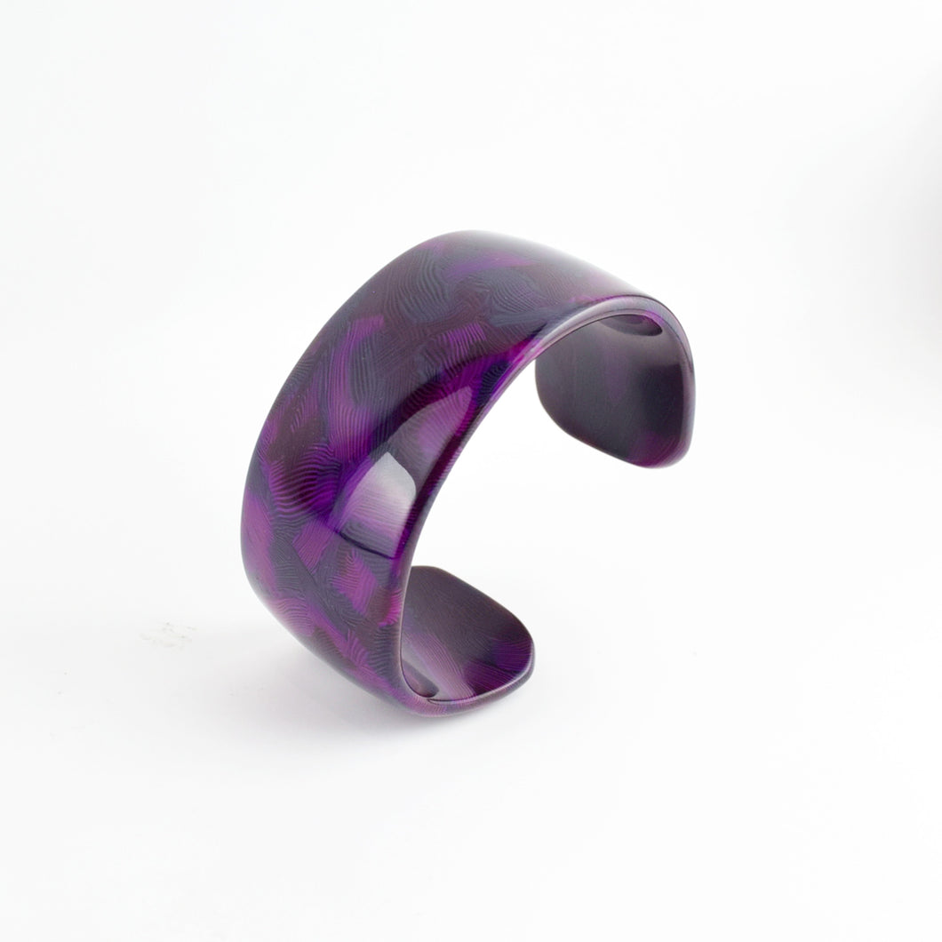 Bangle バングル＜Wide＞（421 plum yarn）