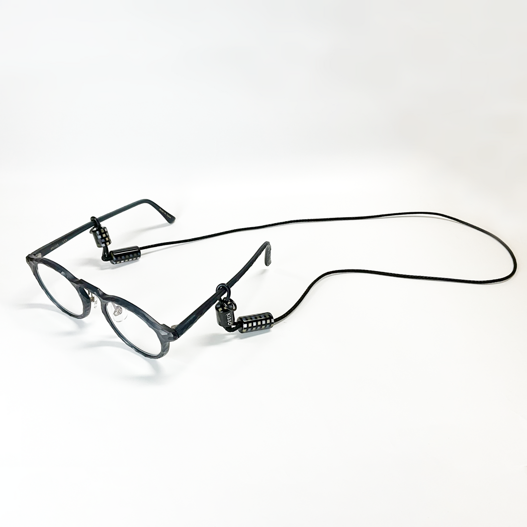 Glasses & Mask Cord  グラス&マスクコード ＜Legare＞（370 black raden）
