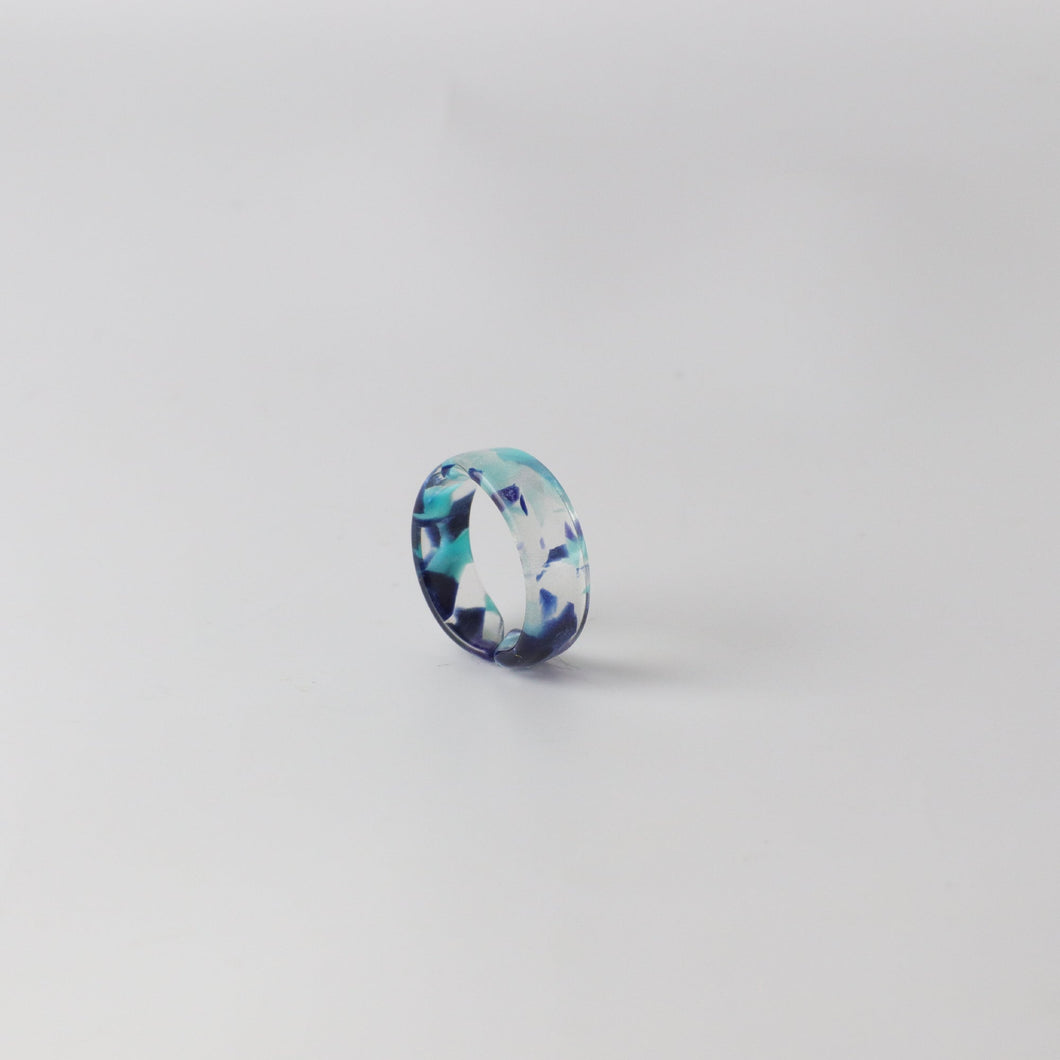 Fortuna Ring（C08 flower blue）