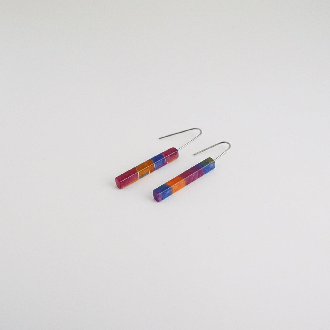 Stick Pierced スティックピアス（W46 multi purple）