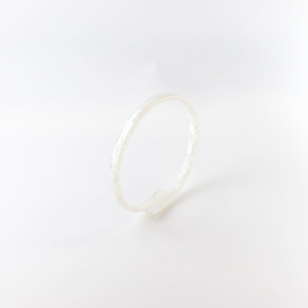 Bracelet  ブレスレット（B71 milky white）
