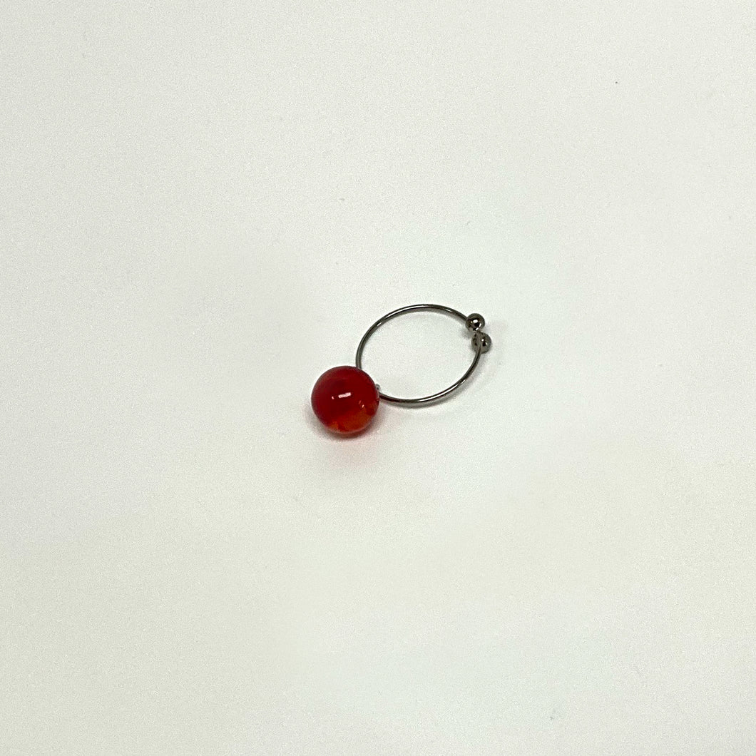 Earcuff イヤーカフ＜ボール＞（J87 red）