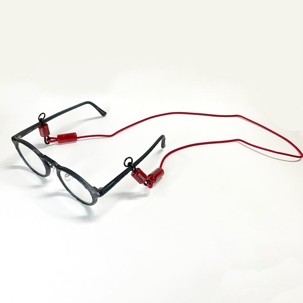 Glasses & Mask Cord  グラス&マスクコード ＜Legare＞（J87 red）